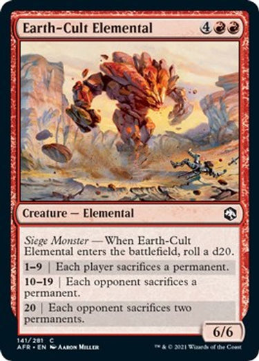 Earth-Cult Elemental | 141